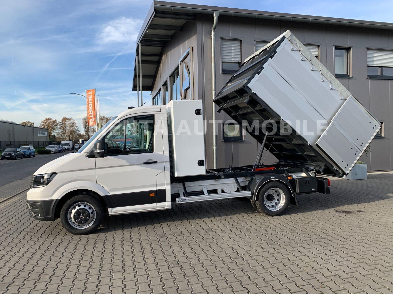 Volkswagen Crafter 50 3-S-KIPPER GESCHLOSSEN TEMP AHK KLIMA