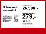 Audi A5 Sportback advanced 35 TDI Business StHzg MATR - Audi A5 35 TDI Gebrauchtwagen