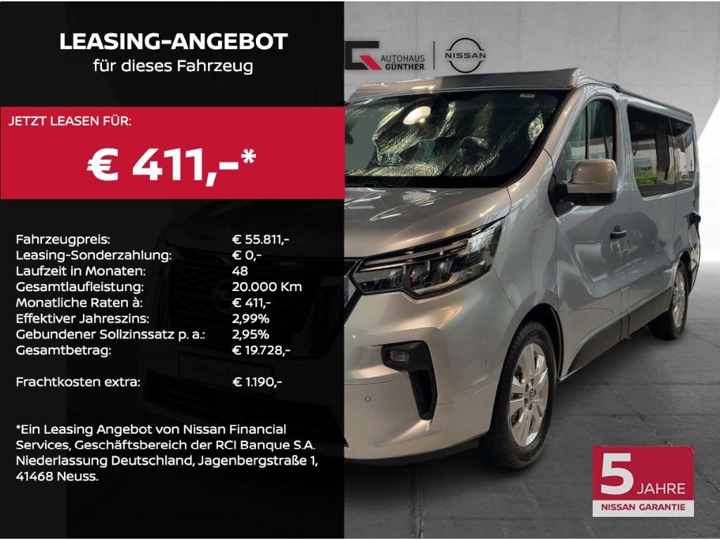 Nissan Primastar SEASIDE Revotion/Dethleffs dCi150 DCT