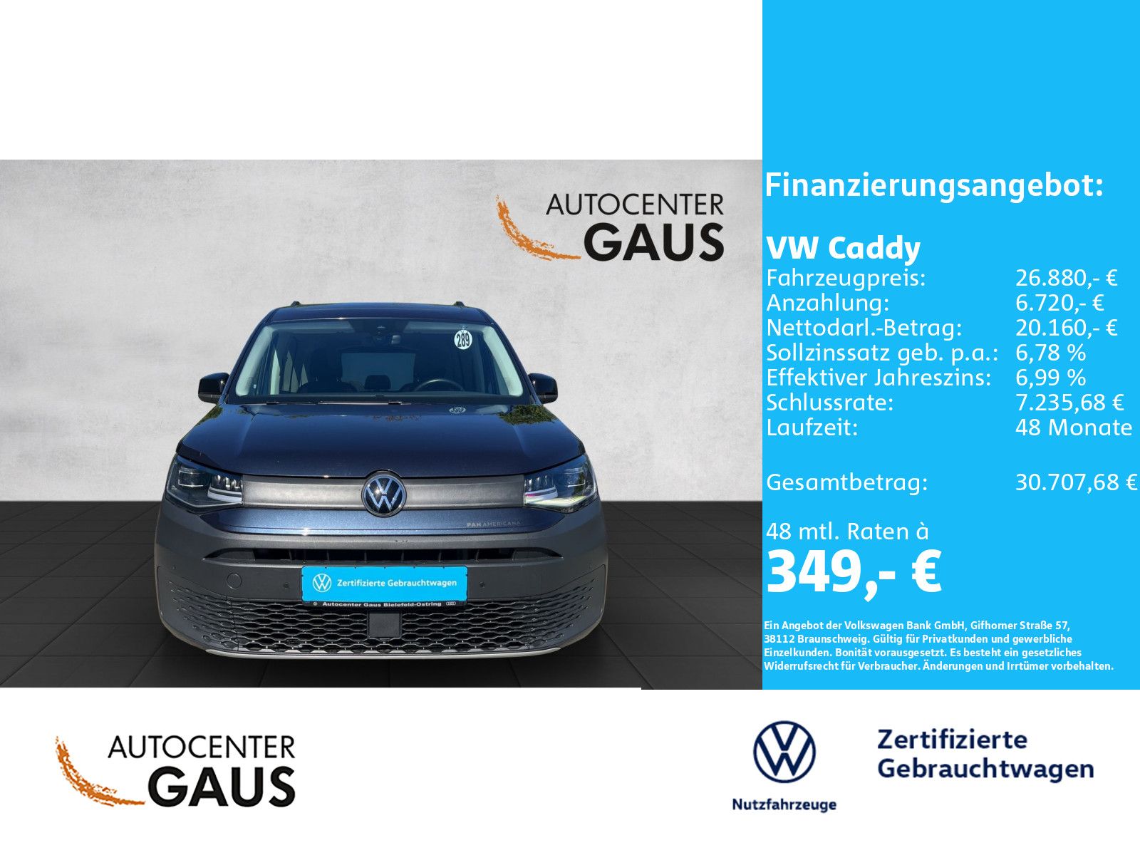 Caddy PanAmericana 1.5 TSI AHK*Navi*Pano**GRA