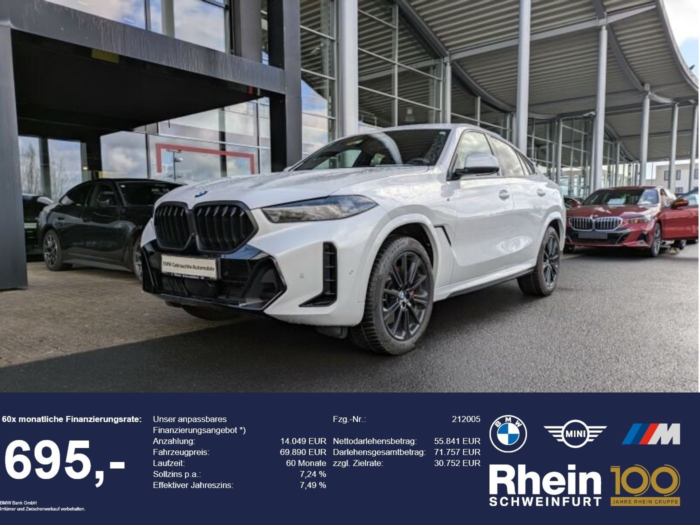 BMW BMW X6 xDrive40d M Sport SoftClose.AHK.Sitz