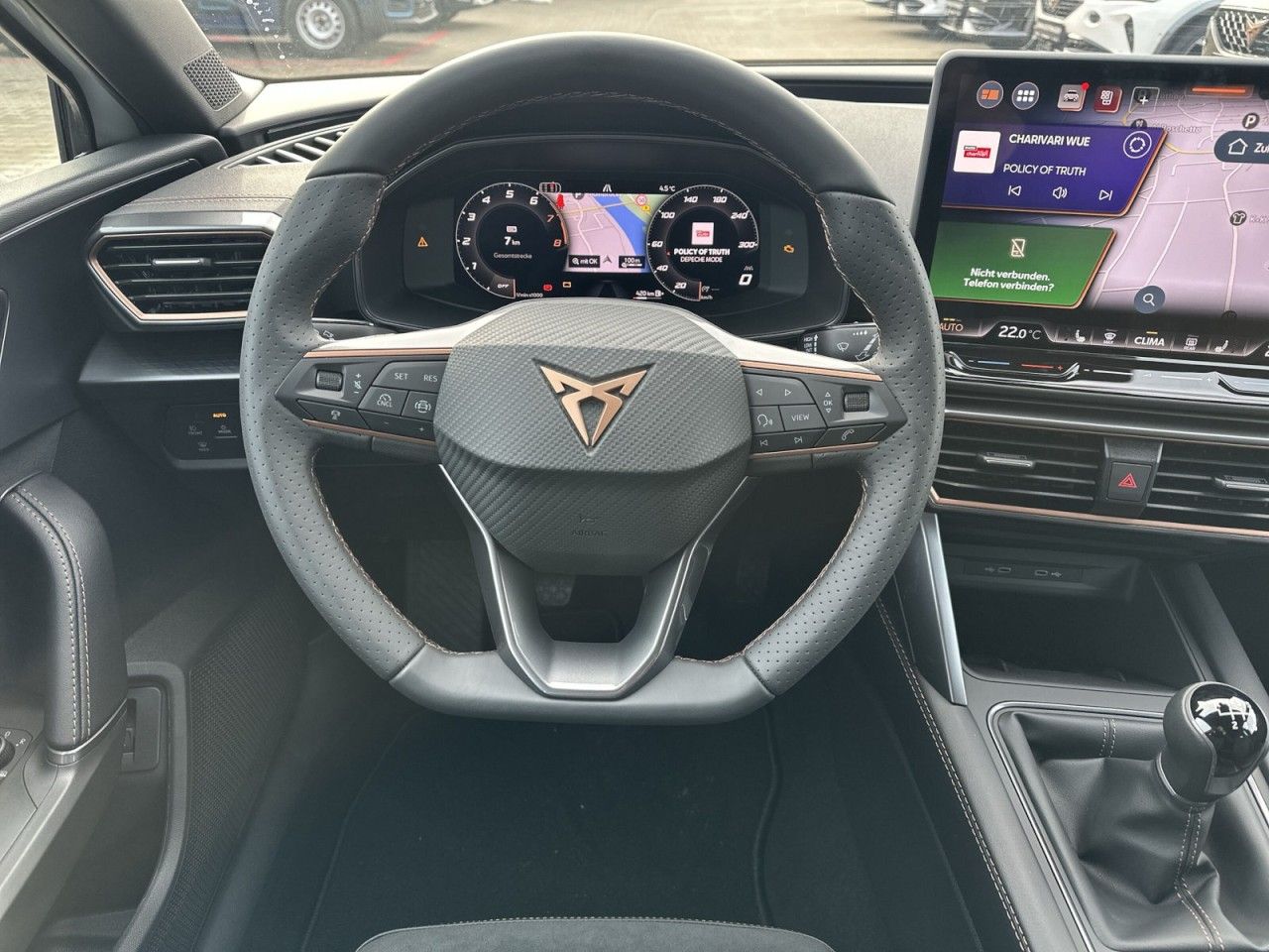 Fahrzeugabbildung CUPRA Leon Sportstourer 1.5 TSI 110 kW (150 PS) 6-Gang - mit KI generiert/bearbeitet