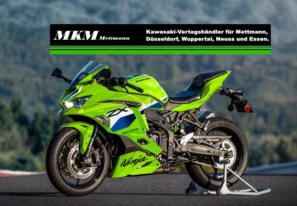 Kawasaki Ninja ZX-4RR 2026 in grün - vorrätig!