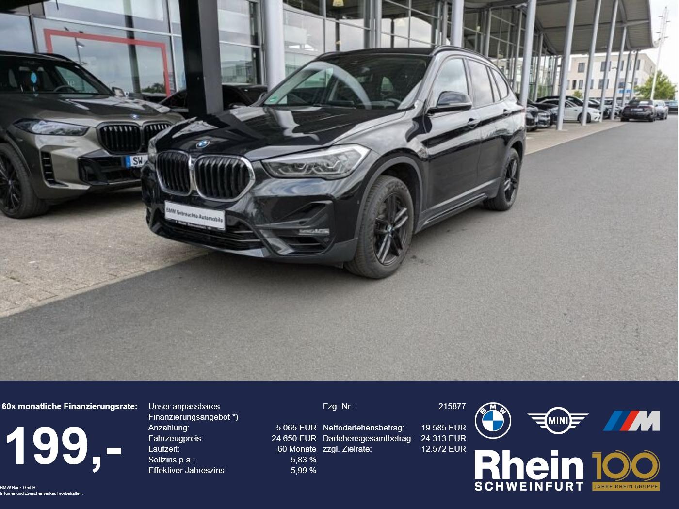 BMW X1 xDrive25i Sport Line Glasdach.HeadUp.Navi.AHK