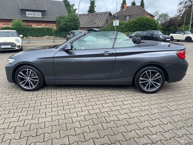 Fahrzeugabbildung BMW 220d Cabrio Sport Line+Adaptive LED+Navi+Leder