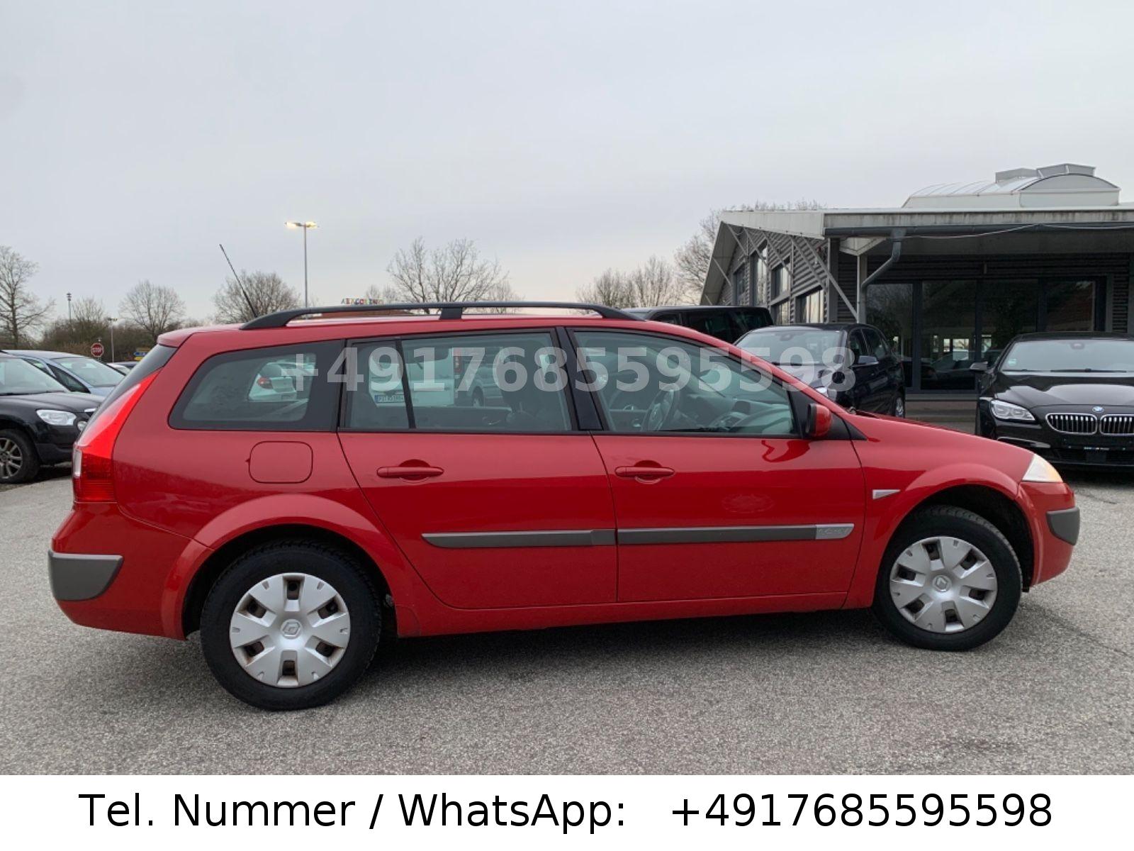 Renault Megane 2006 — engine 1.598 cm³, 111 HP (82kW)