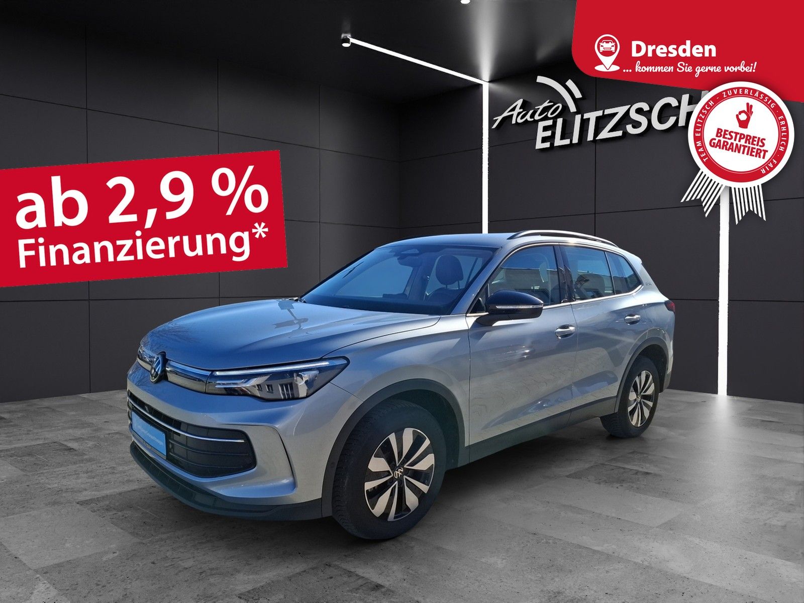 Fahrzeugabbildung Volkswagen Tiguan TDI Goal DSG 4M Standhzg LED AHK Navi AID