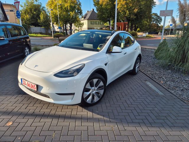 Tesla Model Y Dual Long Range AWD Pano LED Perlweiss