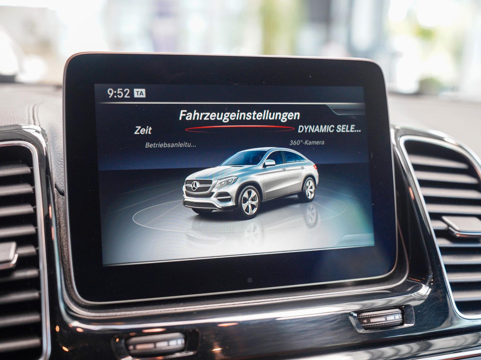 Mercedes-Benz GLE 350 d 4M Coupé sattelbraun ACTIVE CURVE AHK