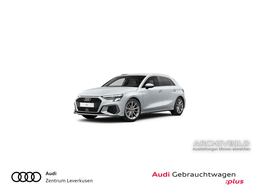 Audi A3 Sportback S line VIRT CARPLAY ACC AHK NAVI