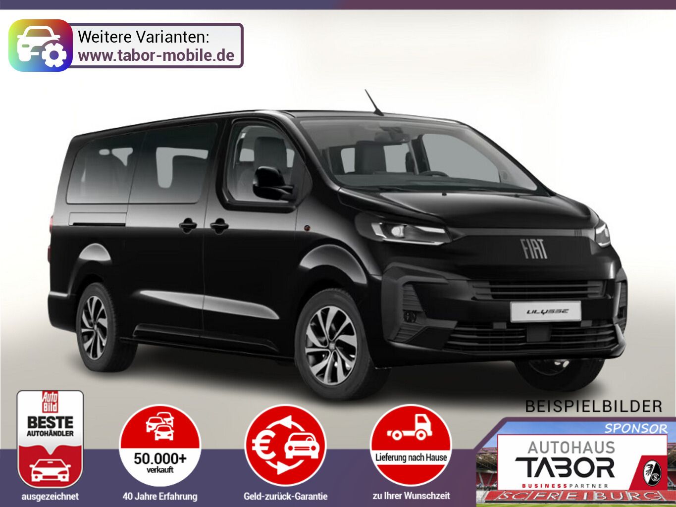 Fiat Ulysse AT L3 TOP Klimaaut elSchieb Nav Leder ACC