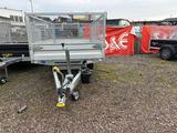 Humbaur HUK152715 Rückwärtskipper 1500kg /Gitteraufsatz - Pkw-Anhänger Rückwärtskipper