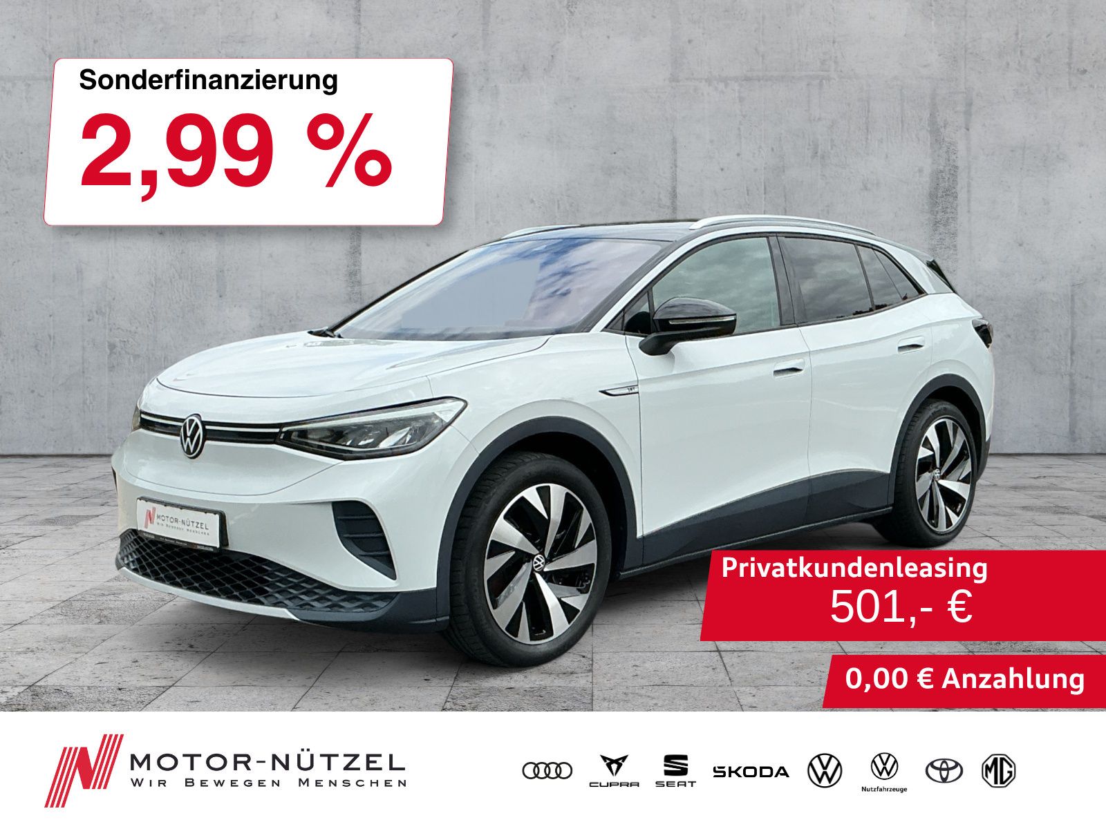 Volkswagen ID.4 Pro Performance 150KW PANO+AHK+ACC+WäPu+HUD