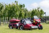 Honda GL1800 Goldwing sidecar + Escapade trailer - GESPANN