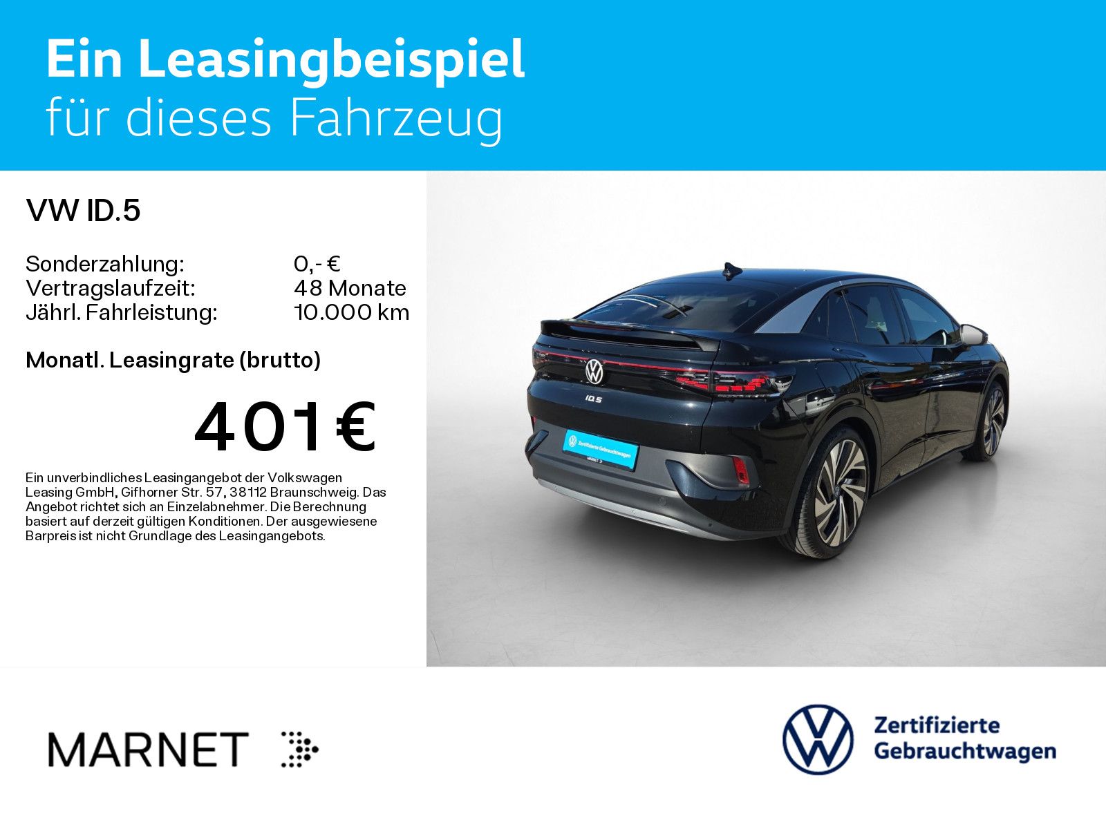 Volkswagen ID.5 Pro Performance Navi*Wärmep.*AHK*IQ-Light*E imagem 3
