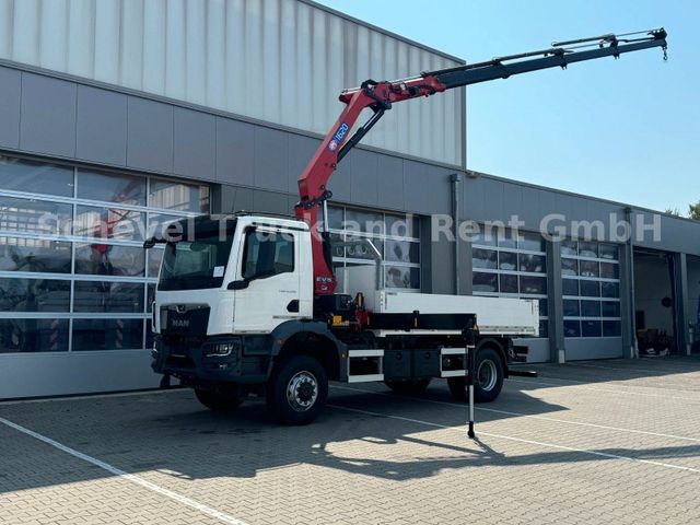 MAN TGM 18.320 4x4 BB Pritsche HMF 1620 /4x hydr.