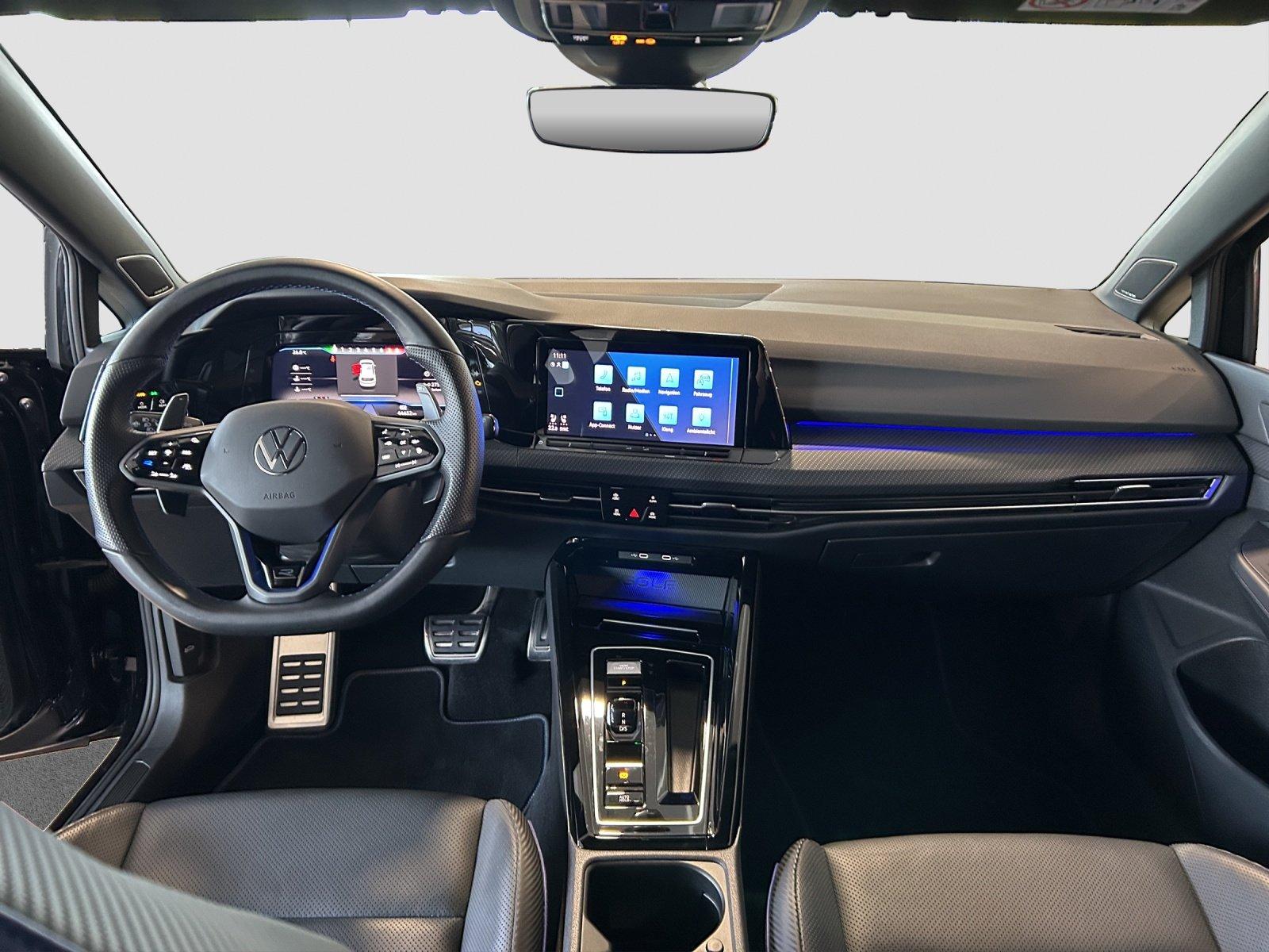 Volkswagen Golf R 2.0 TSI DSG 4Mo. PANO KAMERA IQ.LIGHT AKR, миниатюра 16