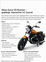 Moto Guzzi V9 Roamer  - MOTO GUZZI V9 ROAMER