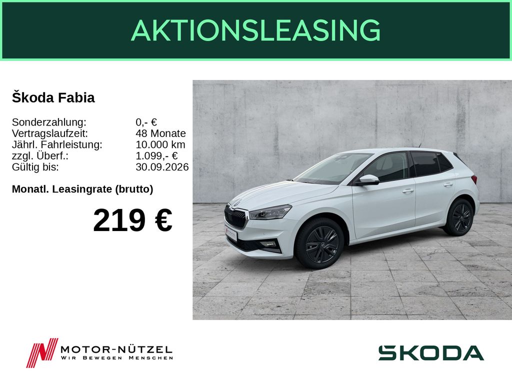 Fabia 1.0 TSI Balance  AHK PDC LED MUFO RFK