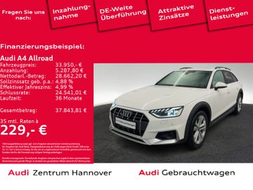 Audi Leasingangebot: Audi A4 allroad quattro 40 TDI Kamera AHK Navi virtua