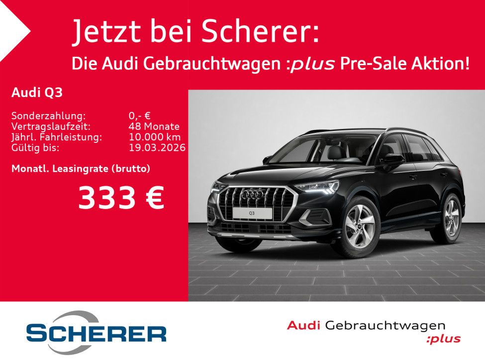 Audi Q3 advanced 35 TDI S tronic *Navi*ACC*Memory*Kam