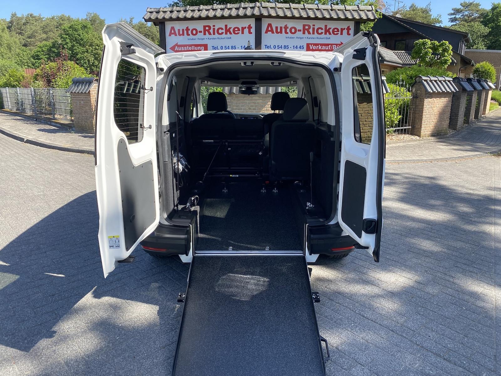 Volkswagen Caddy neuer Rollstuhlumbau, Tempomat, Rückfahrka
