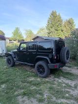 Jeep Wrangler 2.8l CRD Unlimited Sahara Automatik... - Jeep Wrangler: Schwarz