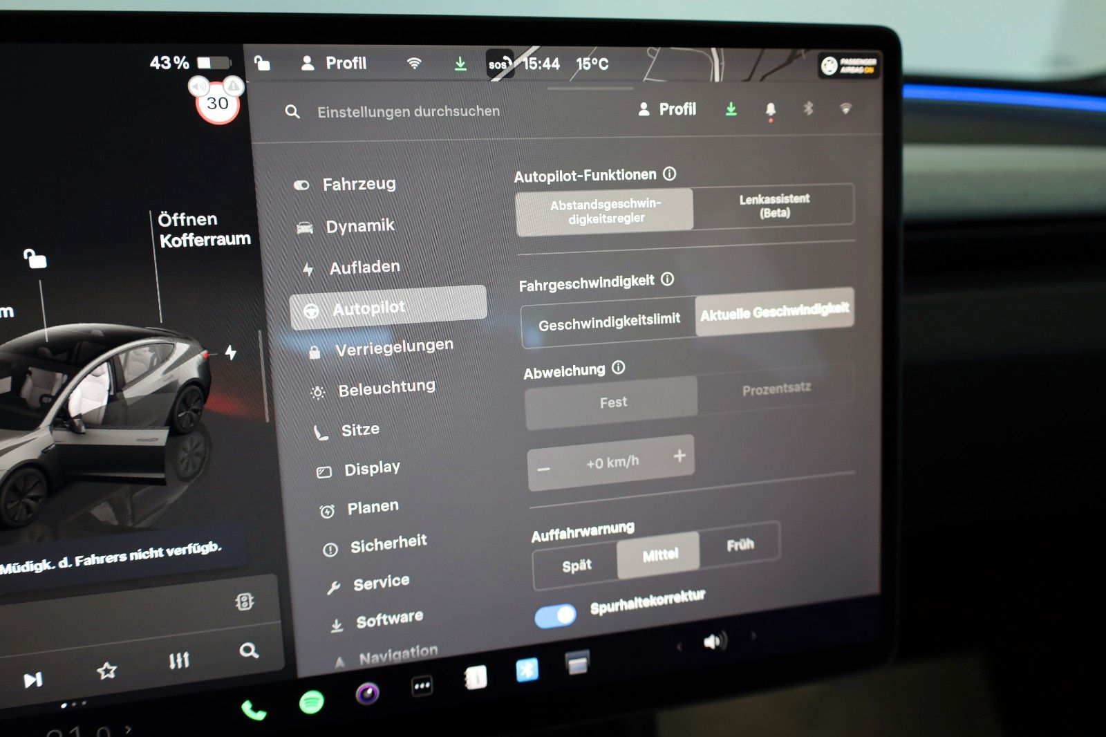 Fahrzeugabbildung Tesla Model 3 ,Leder,Navi,LED,4xSH,Panorama,Autopilot