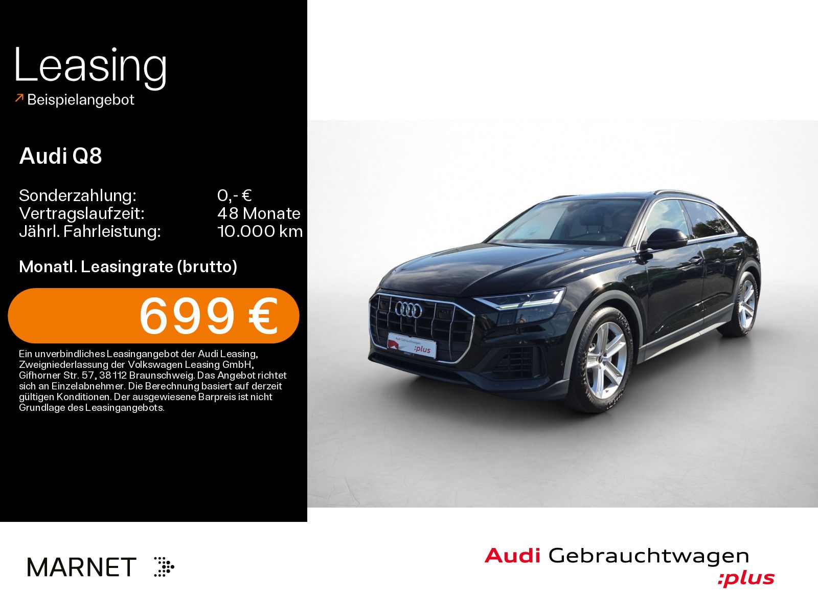 Audi Q8 SUV 55 TFSI QUATTRO TIPTRONIC*KAMERA*LED*VIRT