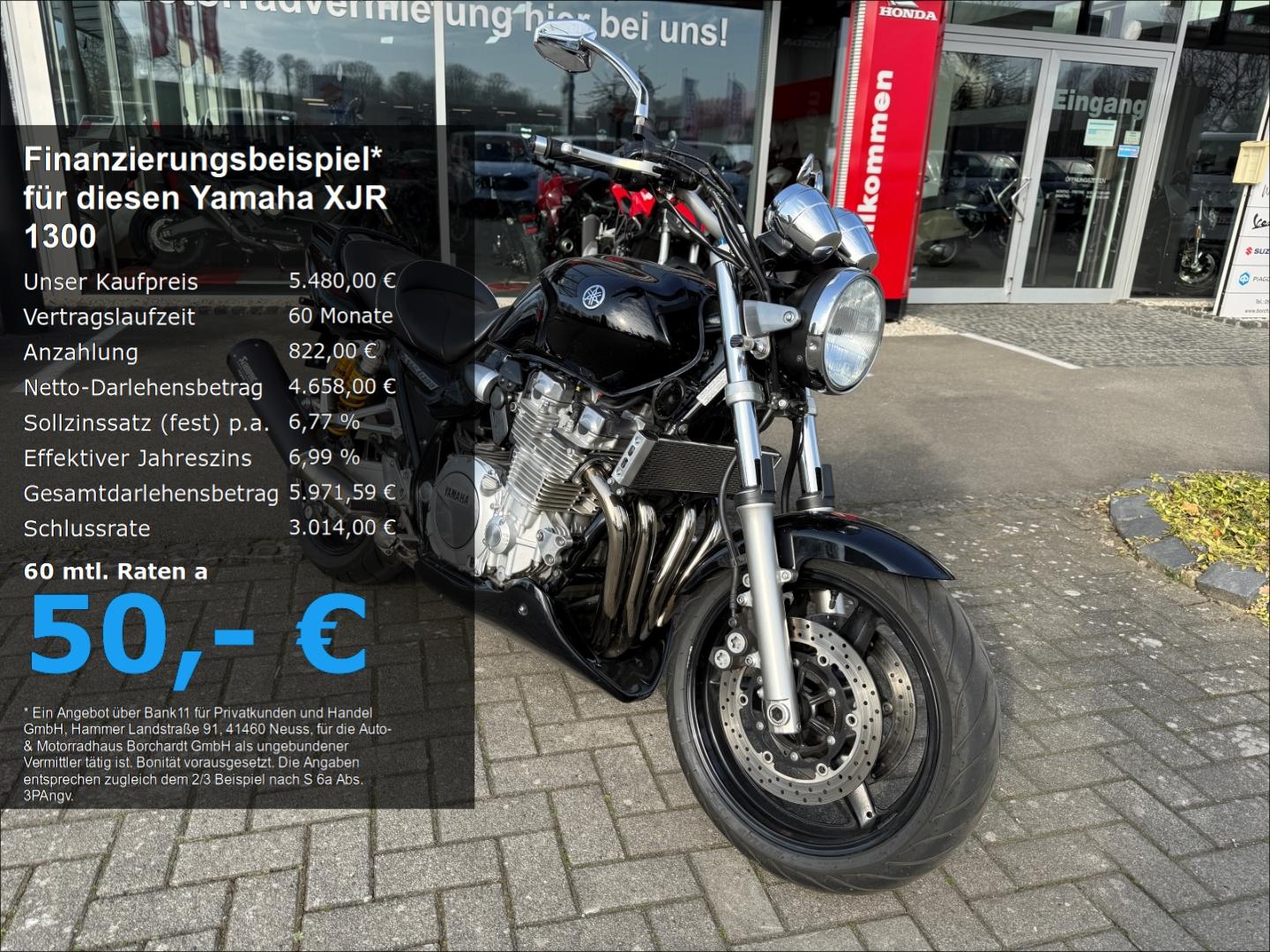 Yamaha XJR 1300 Öhlins*Akra*40tkm Service