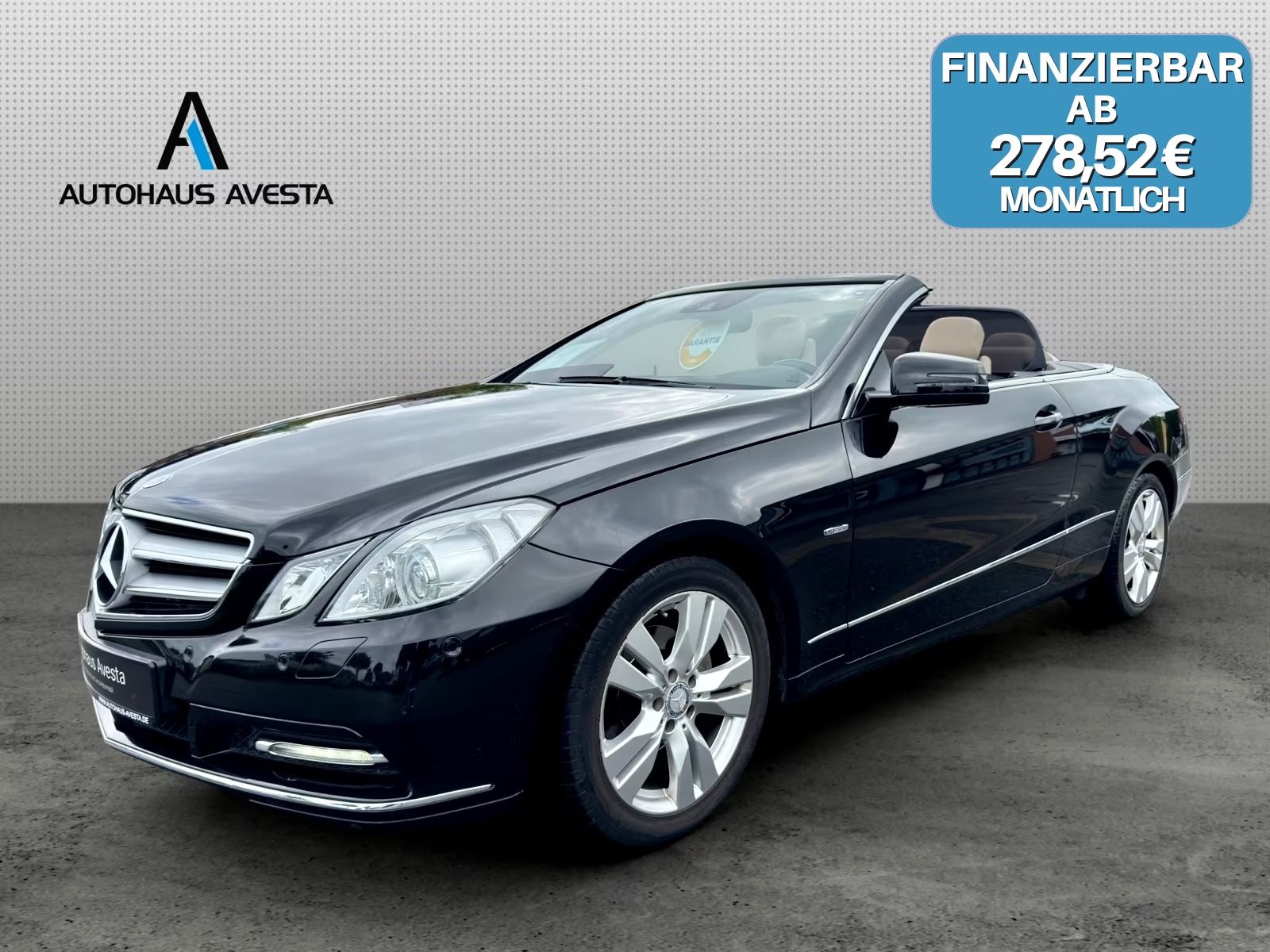 Mercedes-Benz E 200 CGI CABRIO /1.HAND / NUR 69.tKM /GARANTIE