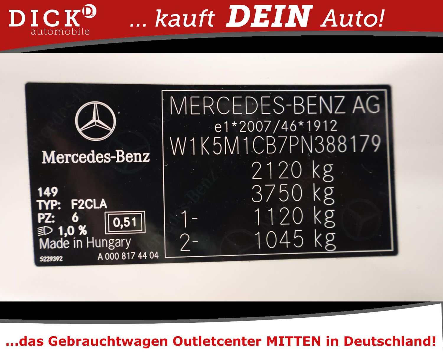 Fahrzeugabbildung Mercedes-Benz CLA 200d SB 8G Progress LED/NAVI/SHZ/DAB/RFK/8Fa