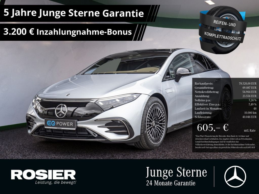 MERCEDES-BENZ EQS 580 4M AMG Sport Premium+ Distr. LED Pano HU