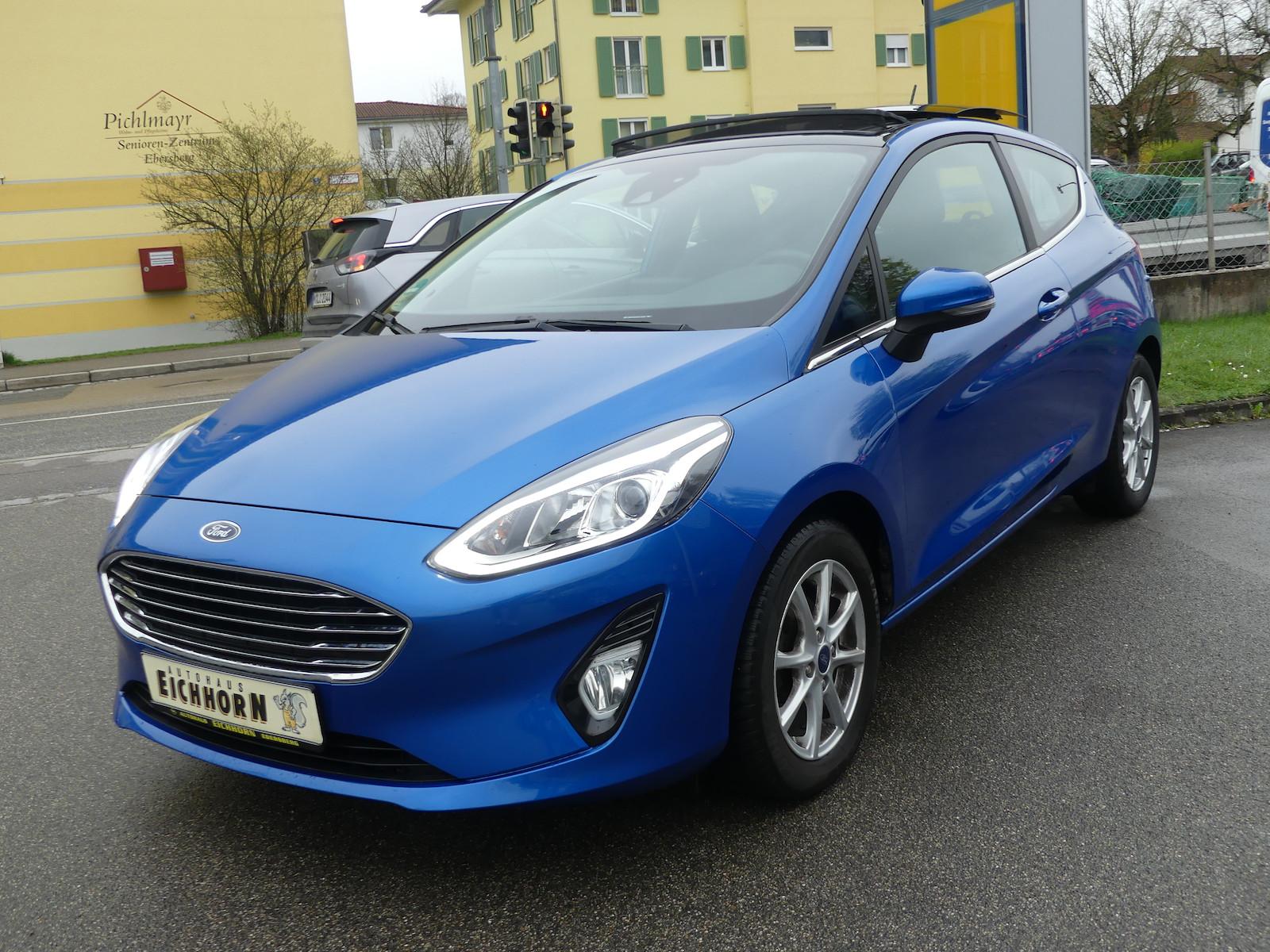 Ford Fiesta Titanium, Allwetter, Sitzheiz, Panorama