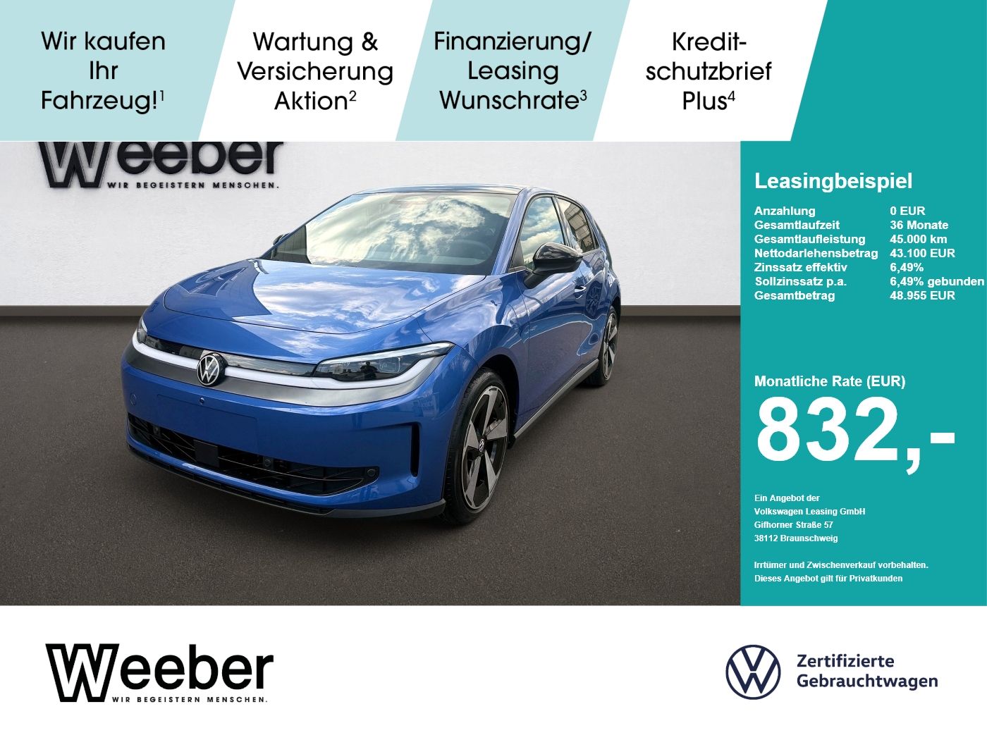 Volkswagen ID.Polo Style *AHK*PANO*360° CAM*MATRIX*CCS*