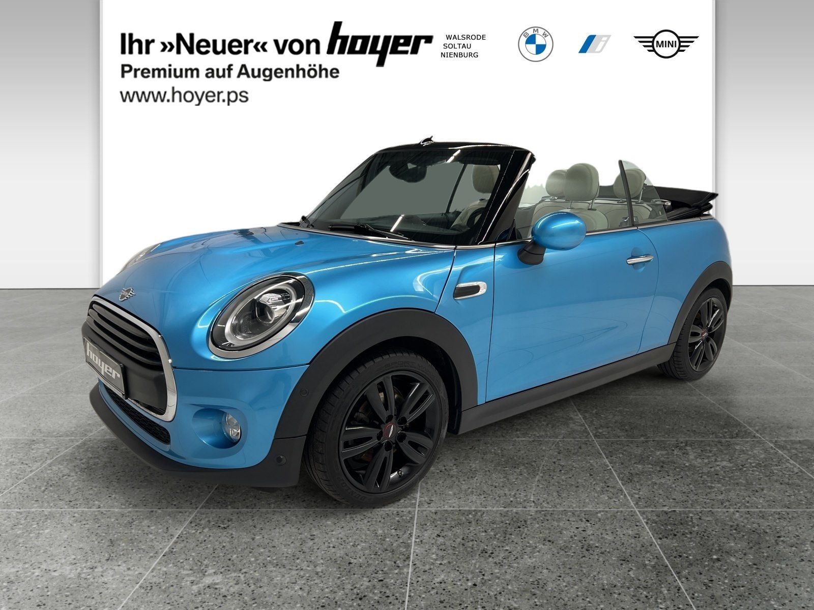 MINI One Cabrio Salt LED Navi Tempomat Parkassistent