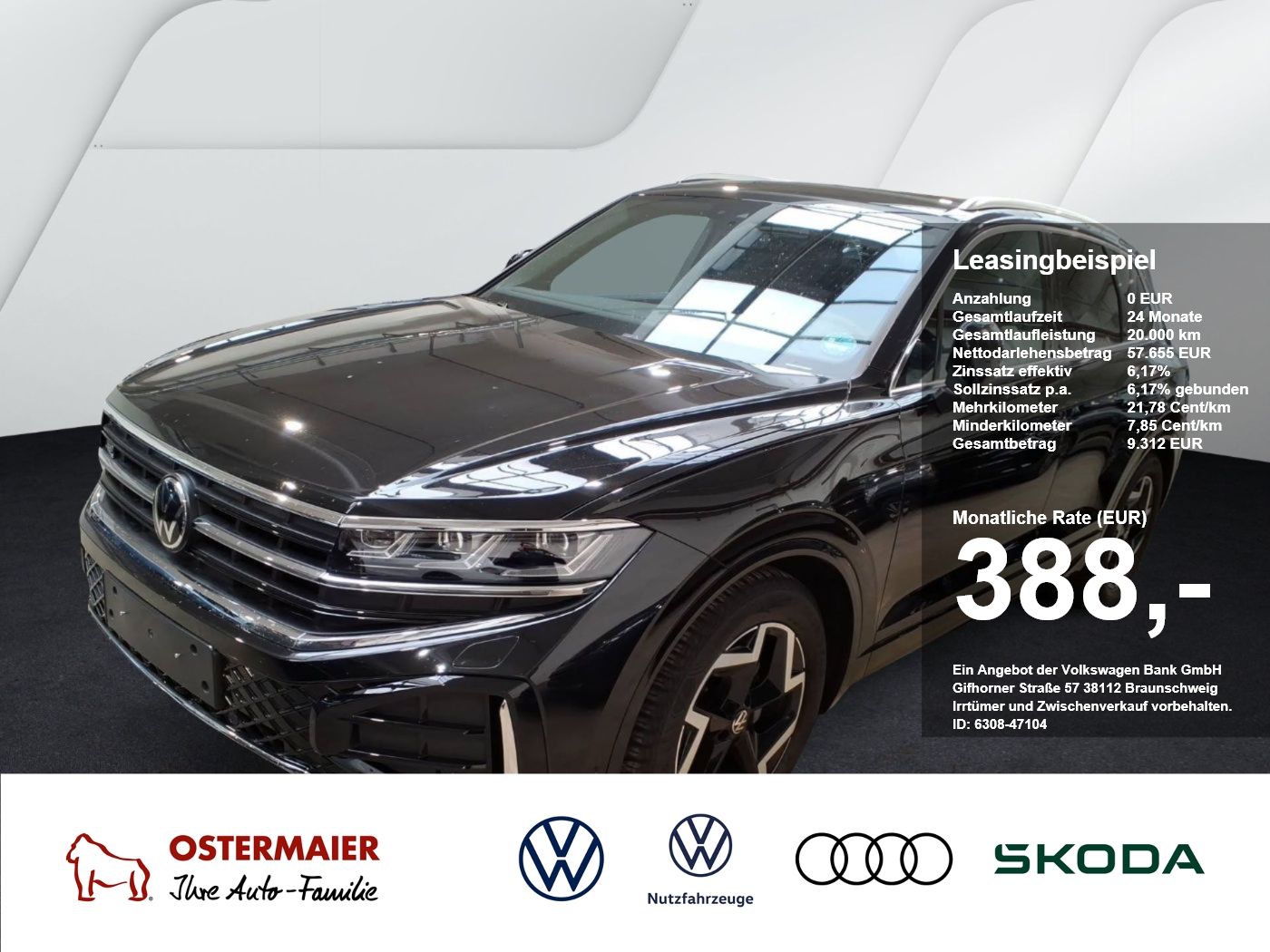 Volkswagen Touareg R-LINE 3.0TDI 231PS AHK.HEAD-UP.STDHZG.A