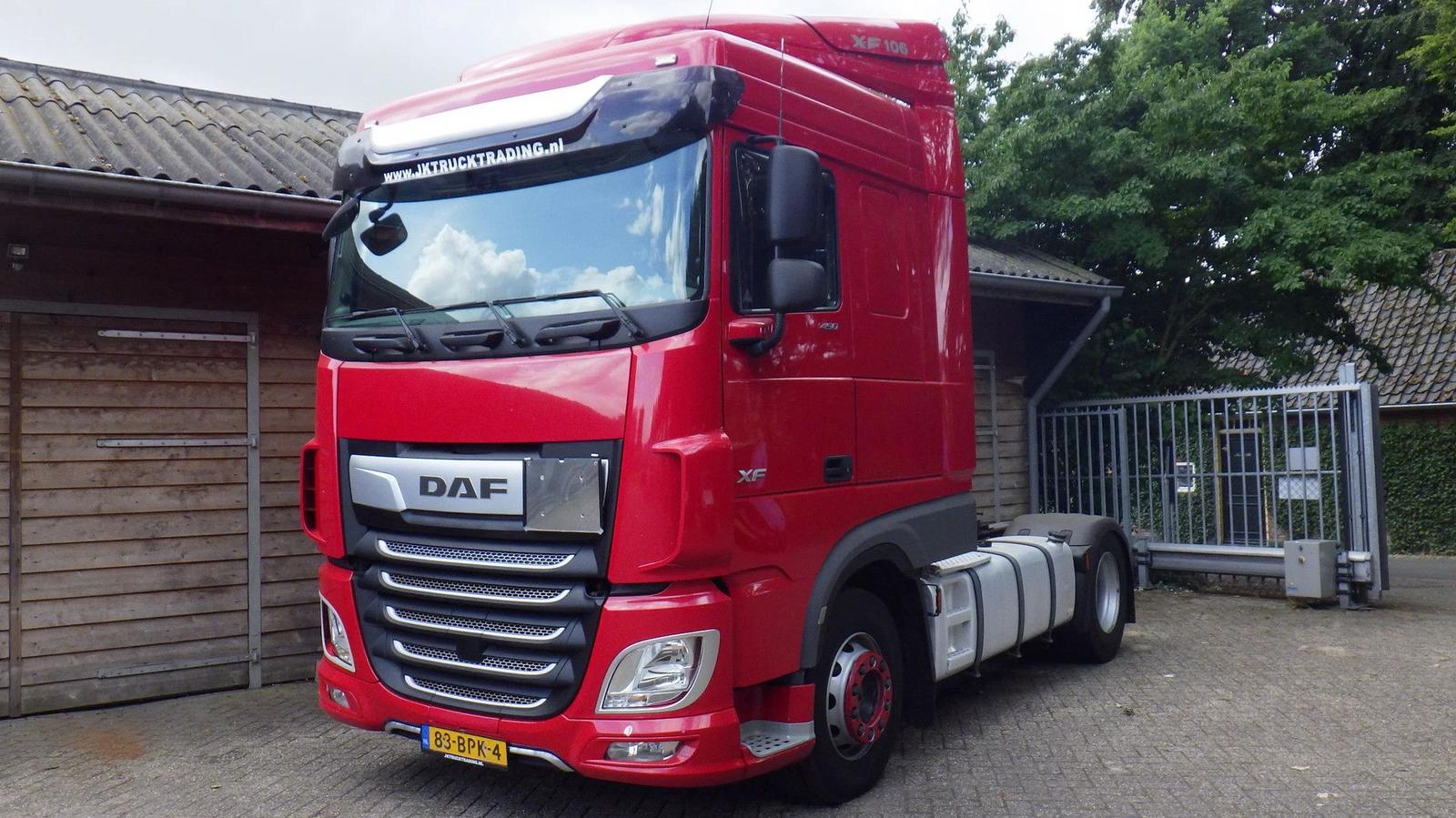 DAF XF 450 8 T vooras / New Tacho 2+ / Holland Truck