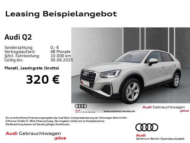 AUDI Q2 35 TFSI S line S tronic *NAV+*AHK*ACC*SHZ*