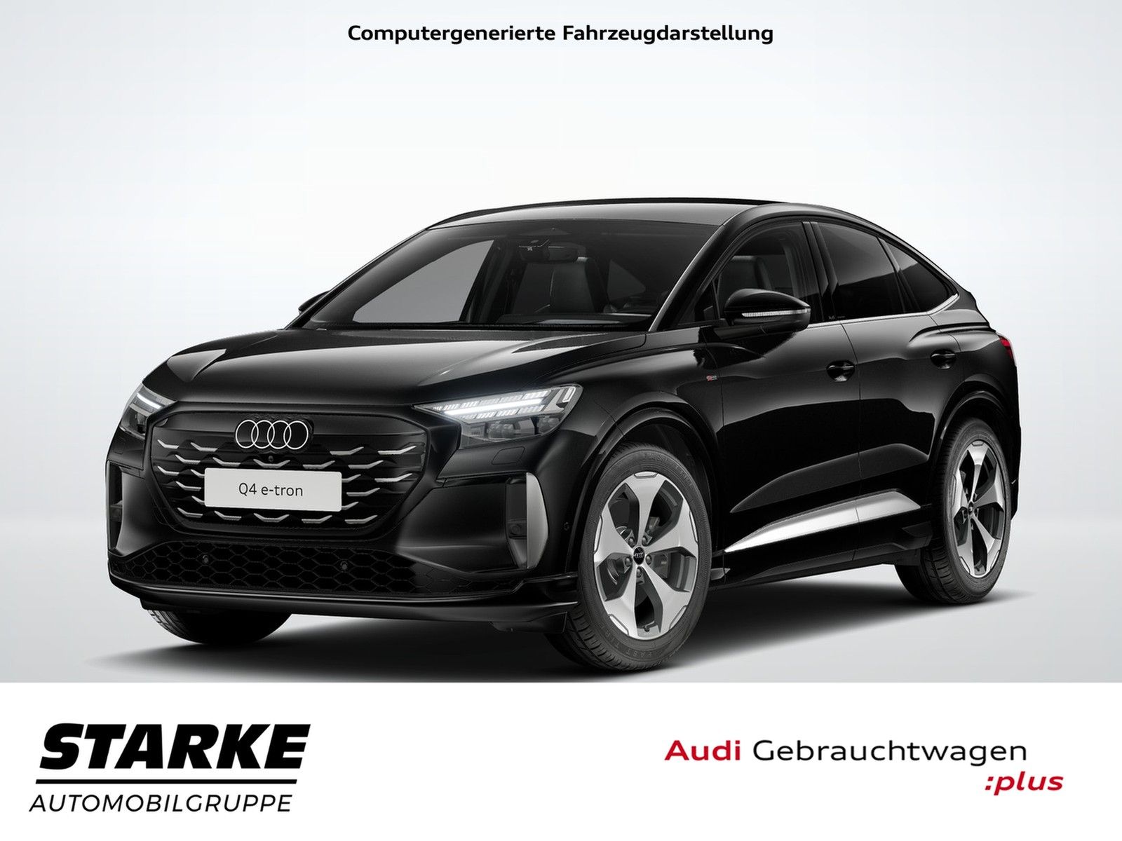 Audi Q4 e-tron Sportback perfomance  HeadUp AHK Stand