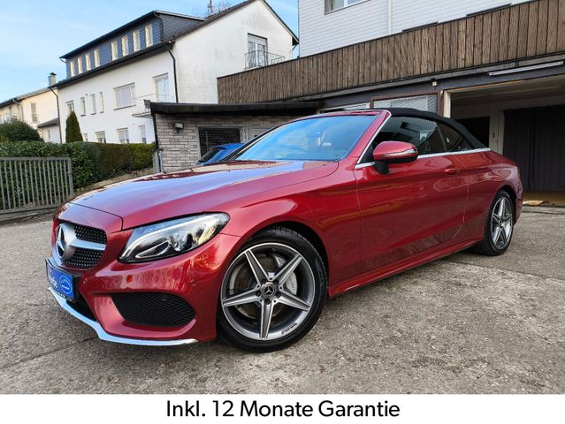 Mercedes-Benz C 180 Cabrio AMG Paket innen außen*LED*Leder