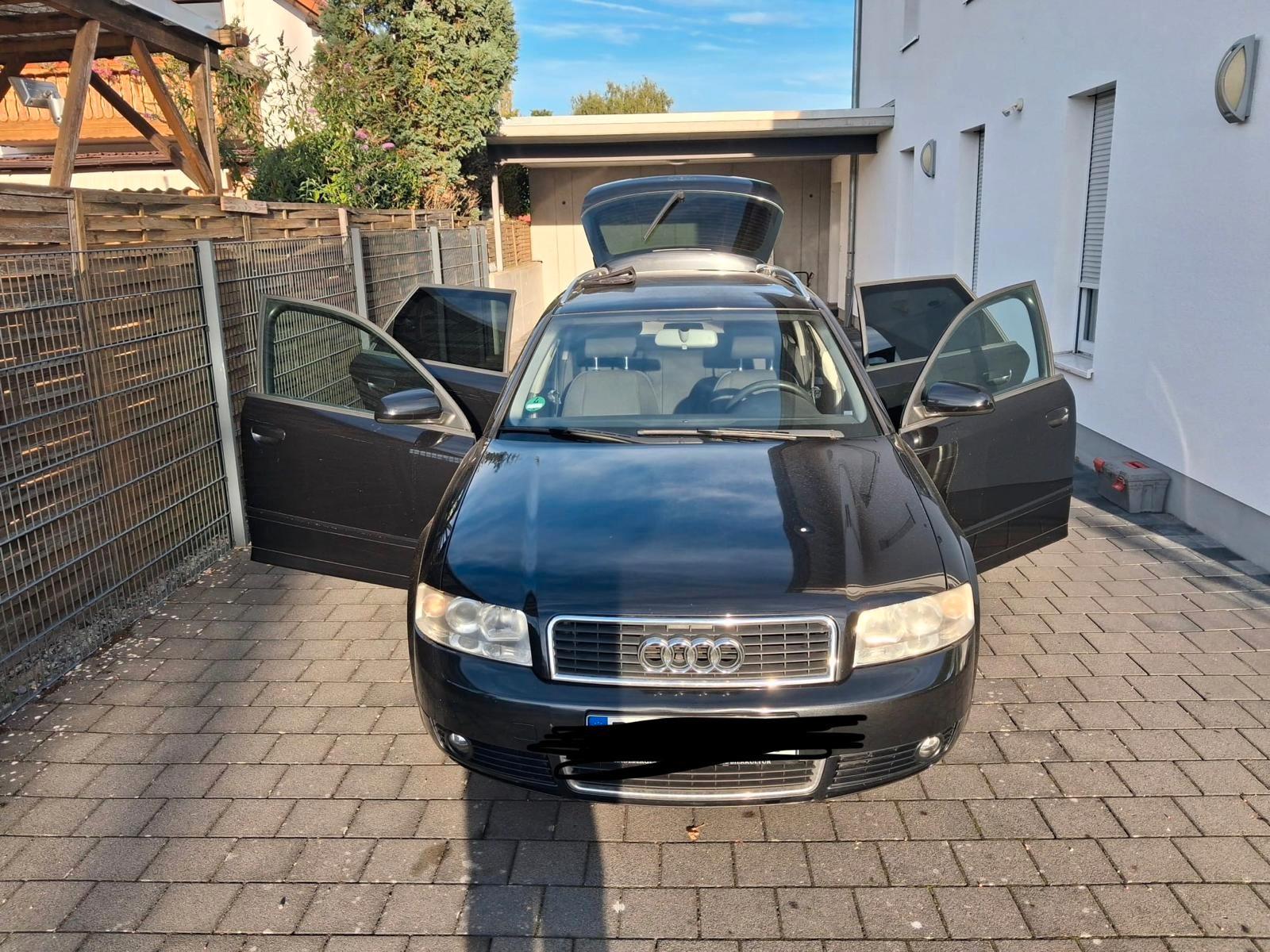 Audi A4 2004 — engine 1.595 cm³, 102 HP (75kW)