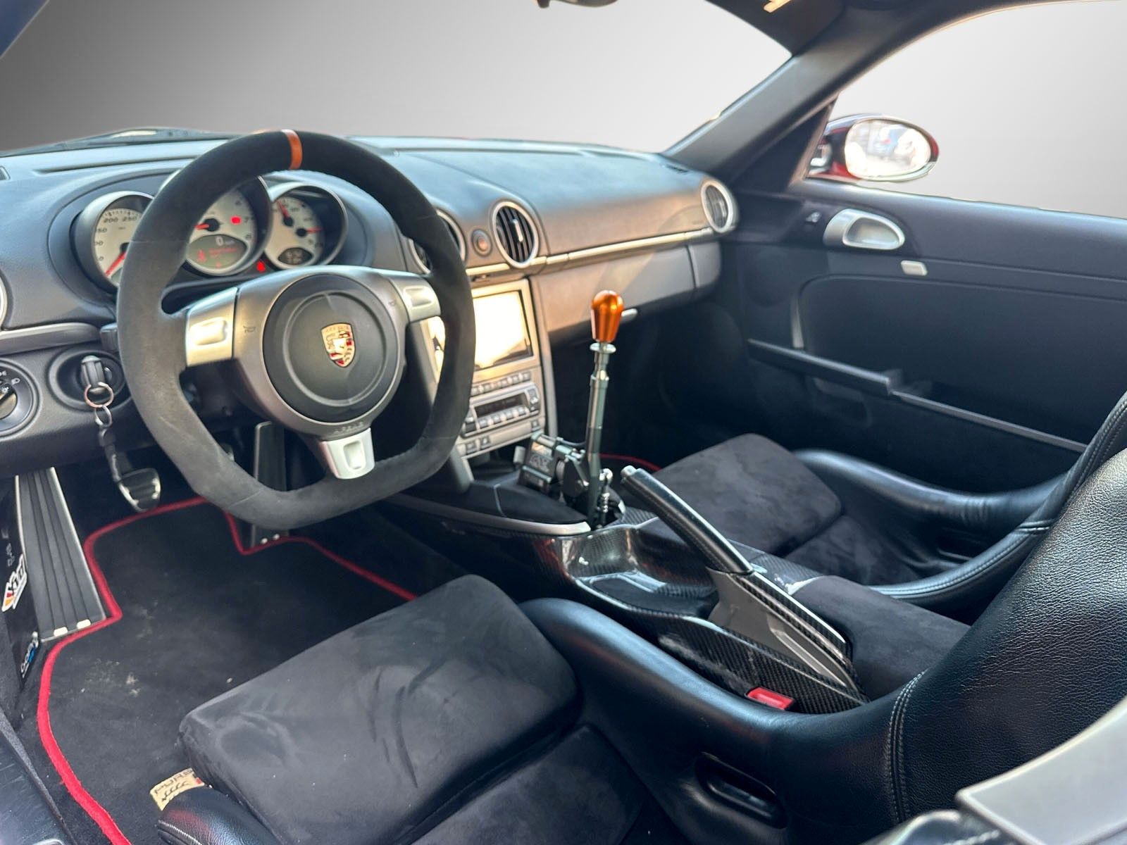 Fahrzeugabbildung Porsche Cayman S/ Rückfahrkamera/ KW-V3/OZ Ultraleggera