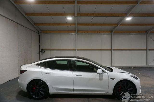 Tesla Model 3 Performance AWD 75kWh 462PK! Long / Dual