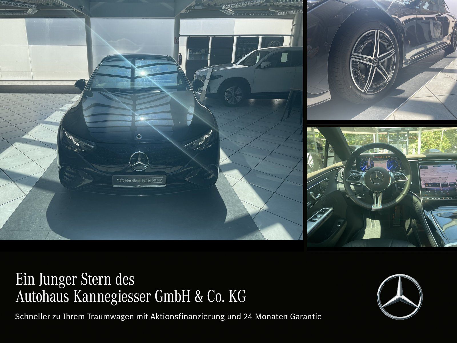 Mercedes-Benz EQE 300 AMG-NIGHT PANO-DACH HA-LENKUNG 2024 foto 5