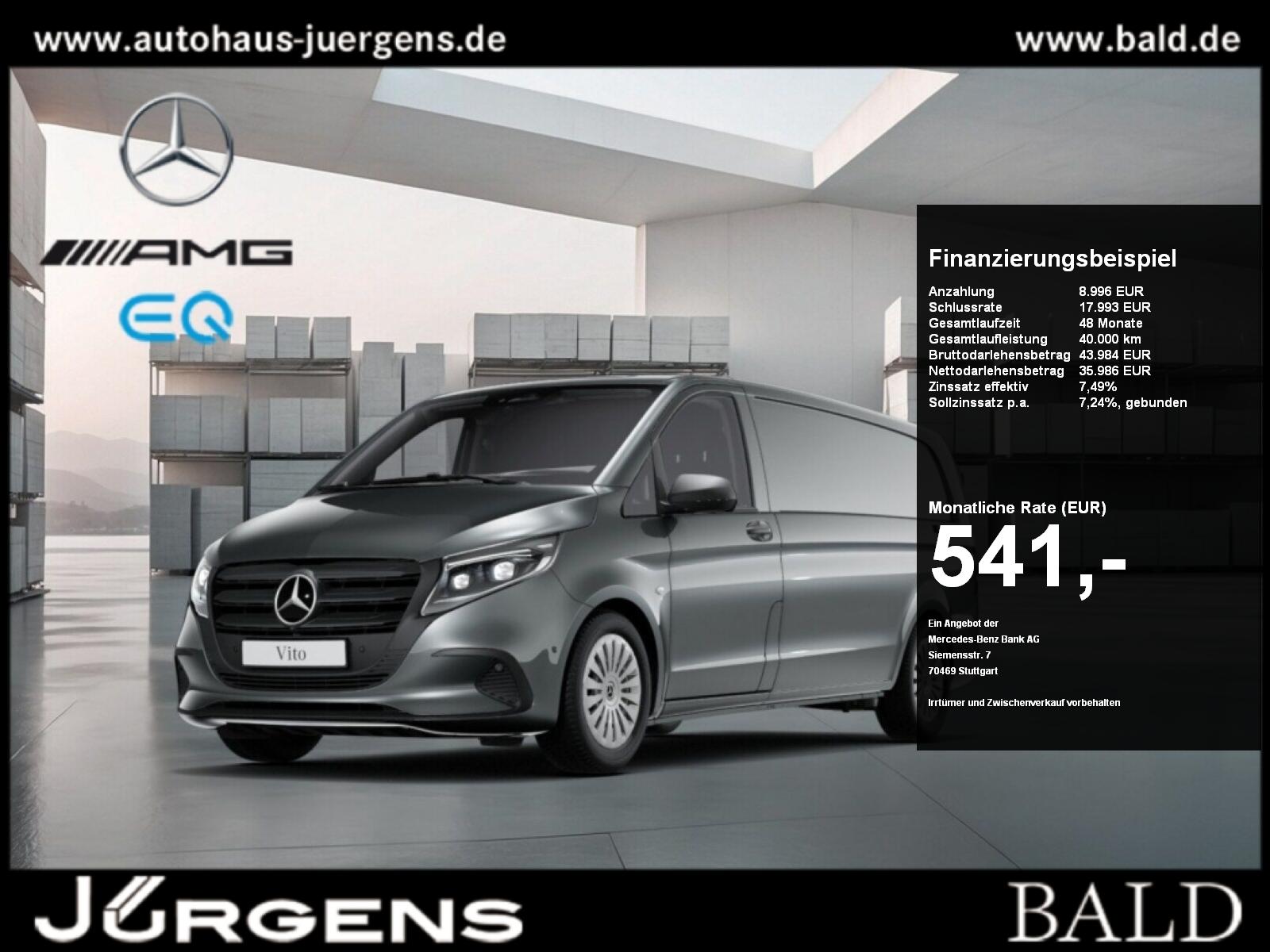 Mercedes-Benz Vito 116 Kasten/extralang/MBeam/Kamera/Klima