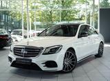 Mercedes-Benz S 400 d 4M L AMG Line *Pano *Chauffeur-Paket * - Mercedes-Benz S 400: Weiß