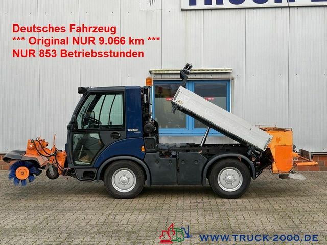 Multicar Tremo X56 Winterdienst Streuer + Besen NUR 9TKM