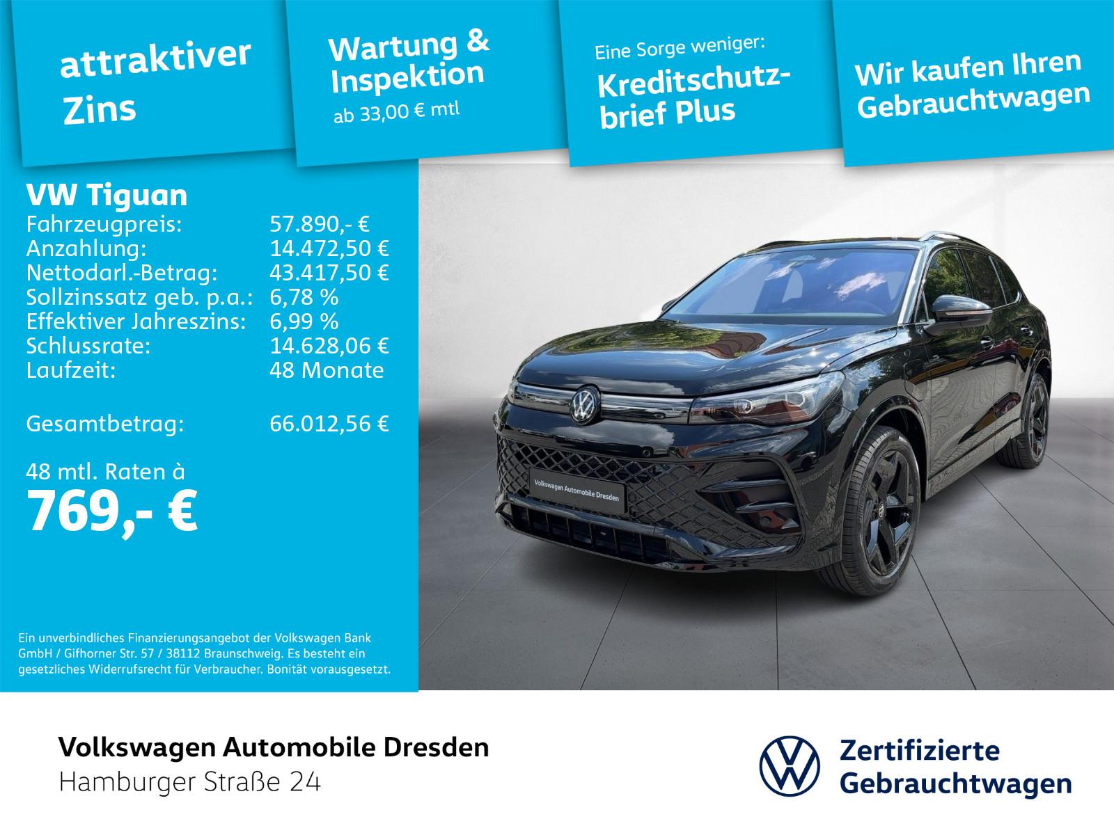 Volkswagen Tiguan R-Line 1.5 eHybrid OPF 6-Gang-DSG