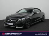 Mercedes-Benz C 180 Cabrio AMG-Line,LED,BURMESTER,AHK,KAM,SHZ - mit Benzin-Antrieb: Teilleder, Alarmanlage, Cabrio, mit Klimaautomatik